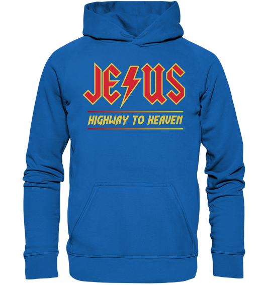 Jesus - Highway to Heaven - Kids Premium Hoodie