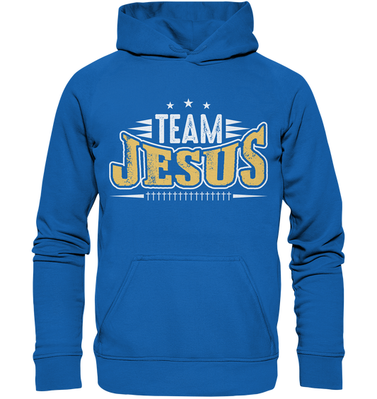 Team Jesus - Gemeinsam im Glauben - Kids Premium Hoodie - GfoitMa - Royal Blau / 116
