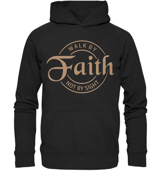 Im Glauben gehen, nicht im Sehen - Kids Premium Hoodie - GfoitMa - Black / 116