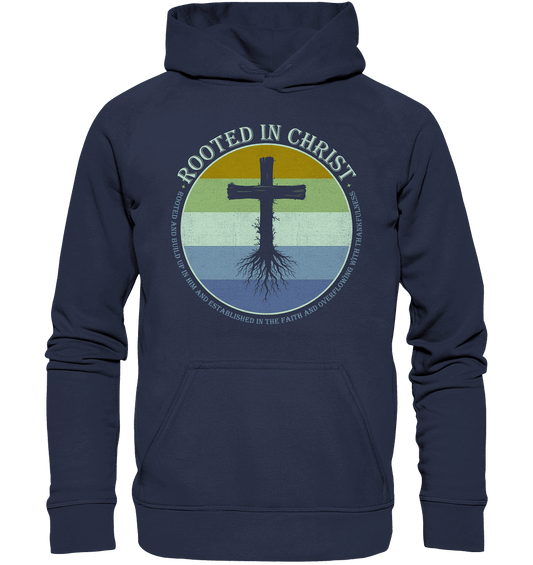 Verwurzelt in Christus | Christliche Kleidung - Kids Premium Hoodie