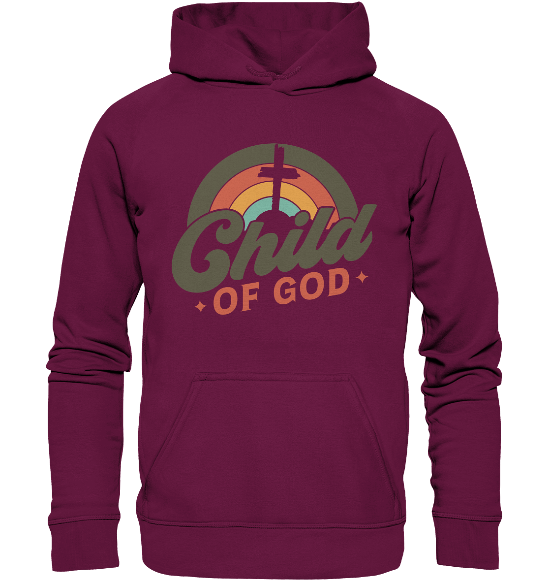 "Kind Gottes" im Retro-Look - Kids Premium Hoodie