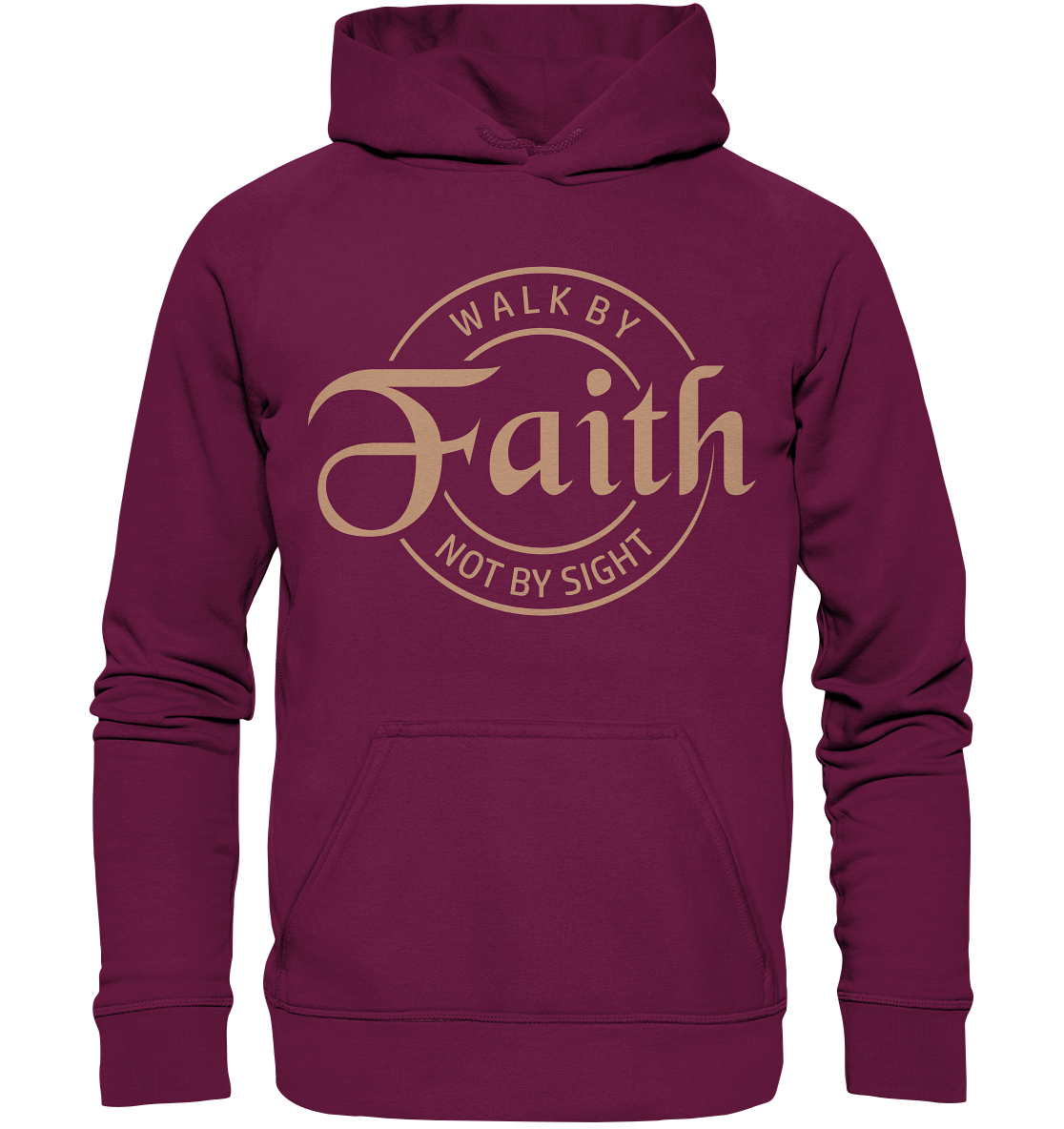 Im Glauben gehen, nicht im Sehen - Kids Premium Hoodie - GfoitMa