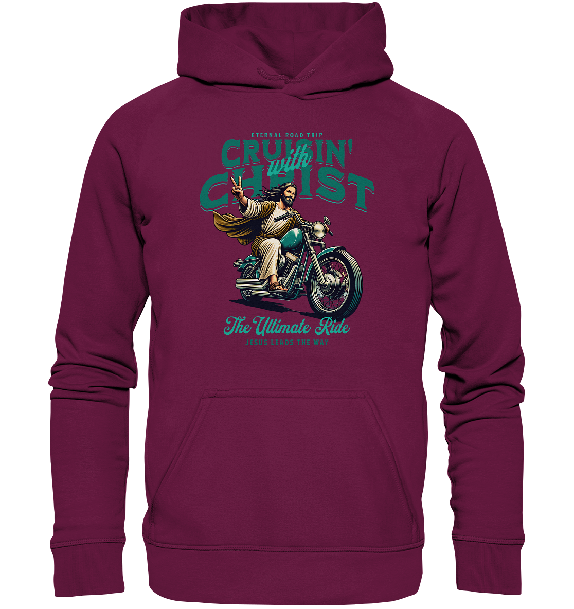 Eternal Road Trip – Cruisin' with Christ - Kids Premium Hoodie