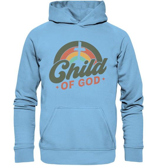 "Kind Gottes" im Retro-Look - Kids Premium Hoodie