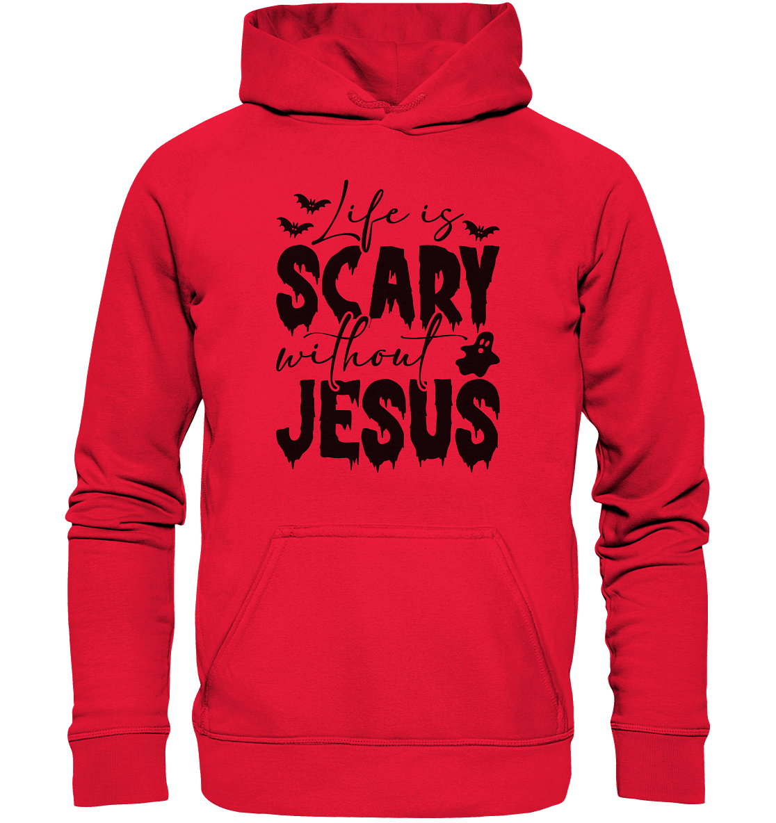 Life is Scary without Jesus - Christliche Kleidung & Geschenke - Kids Premium Hoodie