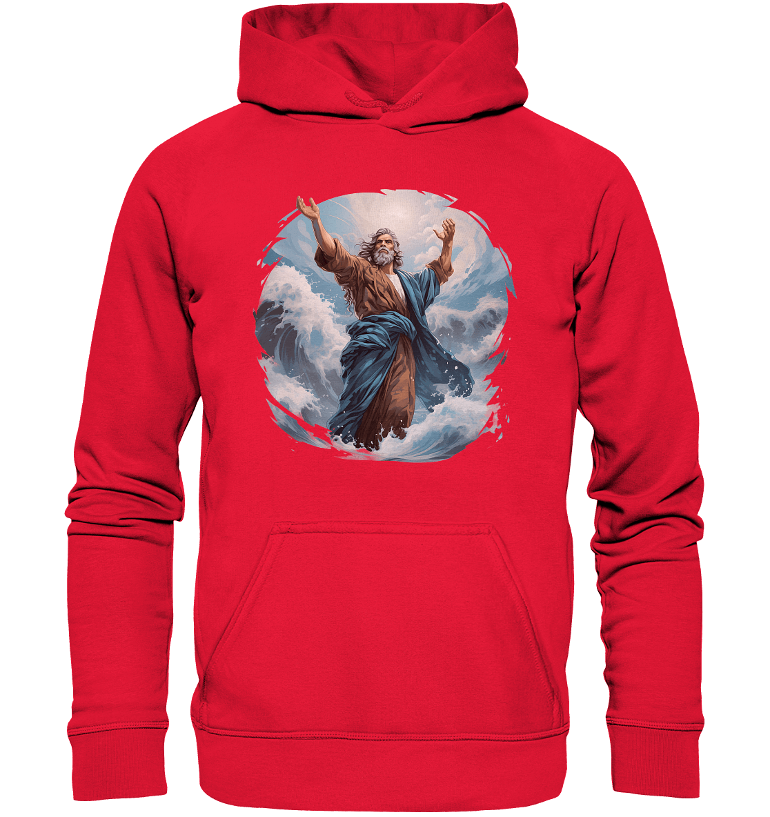 Moses – Glaube, der das Meer teilt | Christliche Kleidung - Kids Premium Hoodie