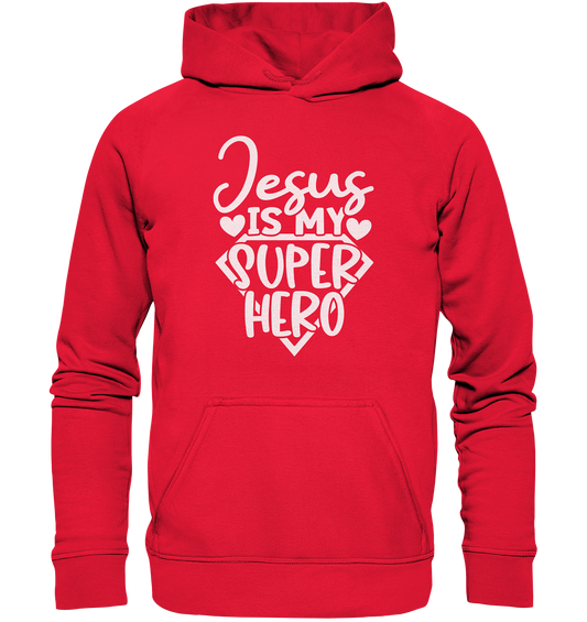 Jesus ist mein Superheld - Kids Premium Hoodie