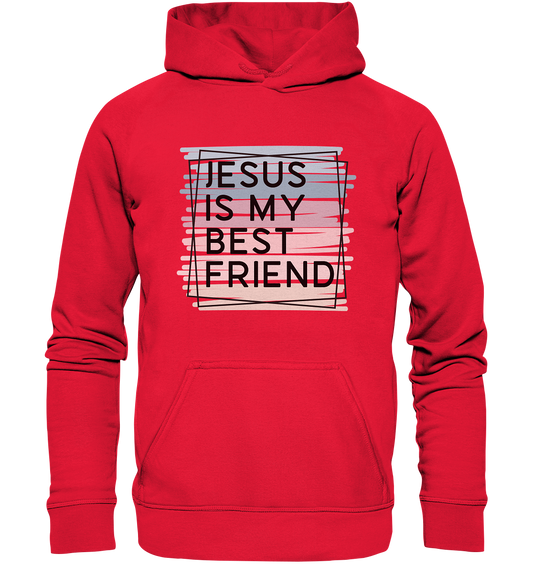Jesus is my Best Friend - Kids Premium Hoodie - GfoitMa - Rot / 116