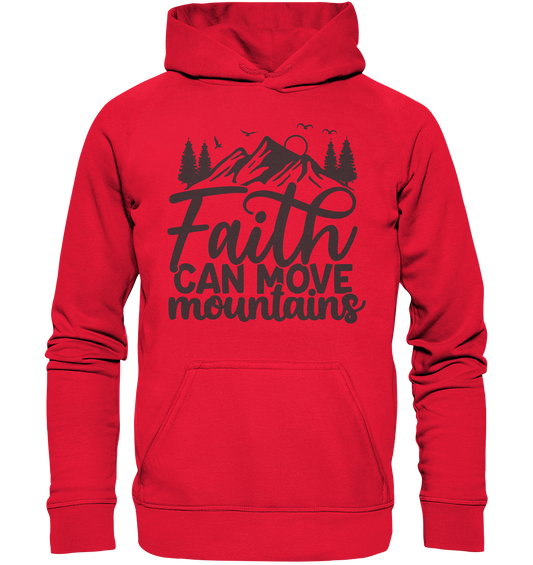 Glaube versetzt Berge - Kids Premium Hoodie