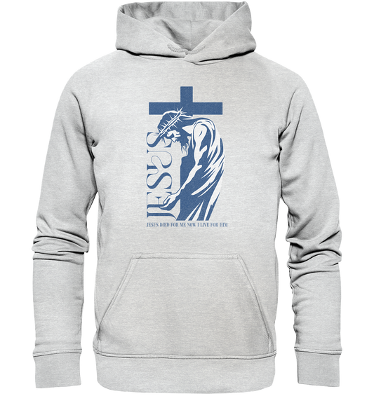 Für Ihn leben – Er starb für mich - Kids Premium Hoodie