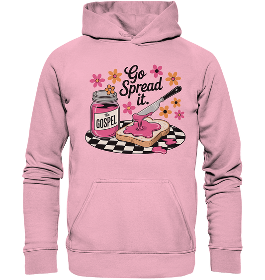 Go Spread It – The Gospel | Christliche Produkte - Kids Premium Hoodie