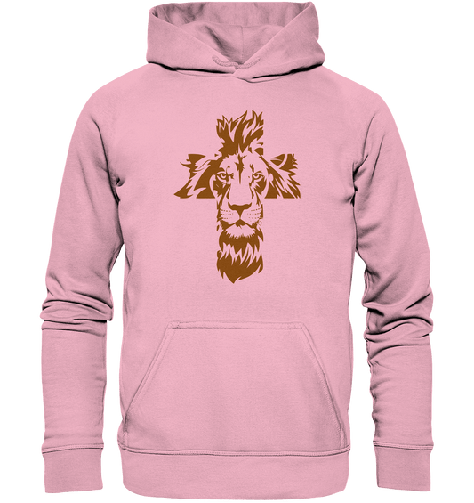 Im Zeichen des Löwen – Fest verwurzelt im Glauben | Christliche Kleidung - Kids Premium Hoodie