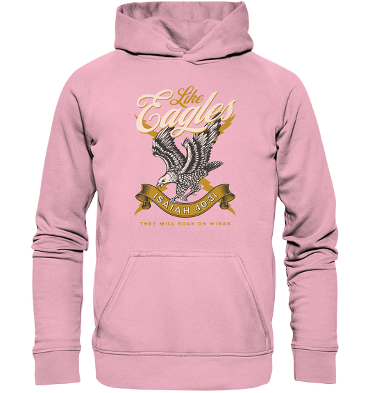 Sie werden fliegen wie Adler – Jesaja 40:31 - Kids Premium Hoodie