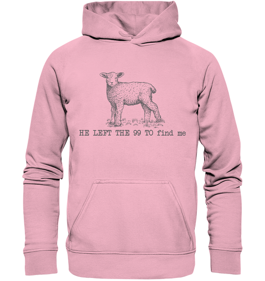 He Left the 99 to Find Me - Kids Premium Hoodie