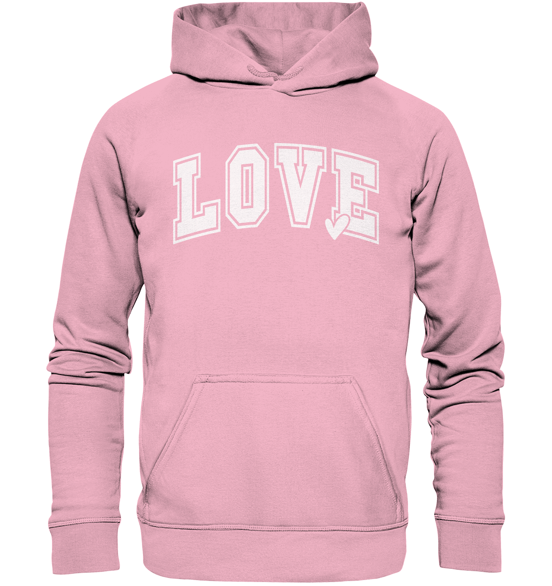 "Love" – das Design, das Herzen spricht! - Kids Premium Hoodie - GfoitMa - Light Pink / 116