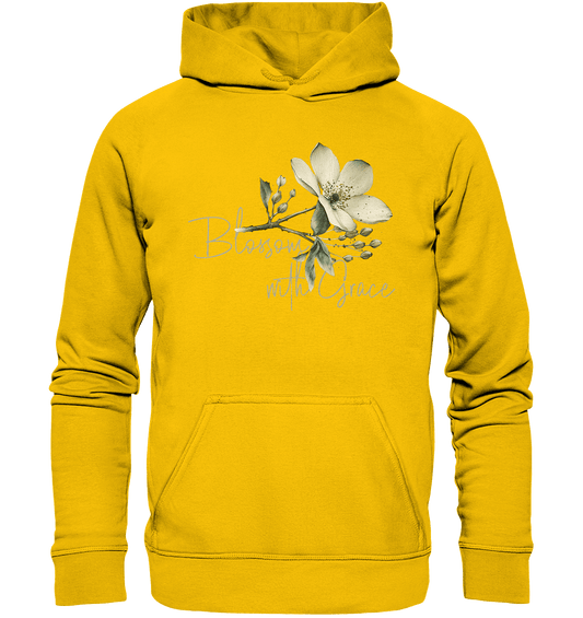Blossom with Grace - Kids Premium Hoodie