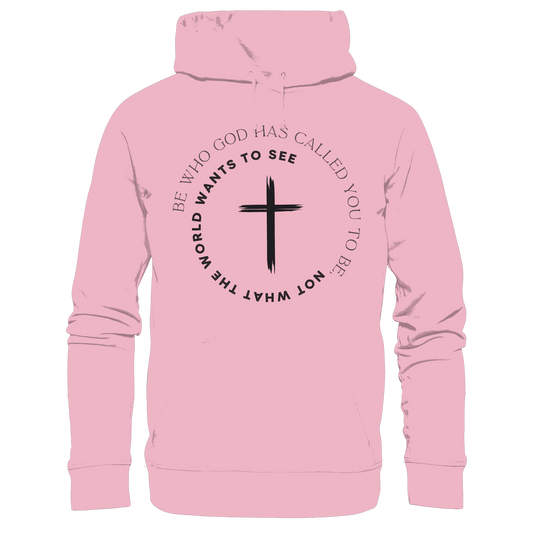 Be Who God Called You To Be – Cross Statement Design - Kids Premium Hoodie