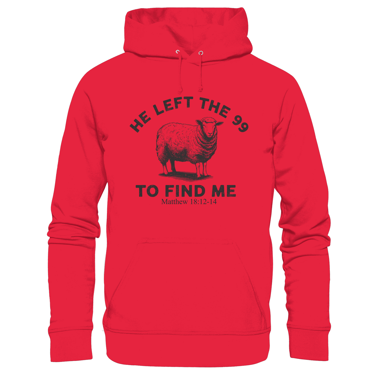 He Left the 99 to Find Me | Persönliches Glaubensbekenntnis - Kids Premium Hoodie