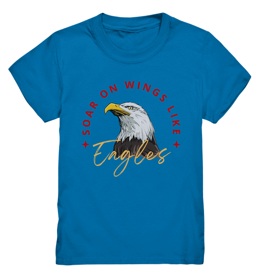 Flügel der Hoffnung - Inspiriert von Jesaja 40:31 - Kids Premium Shirt