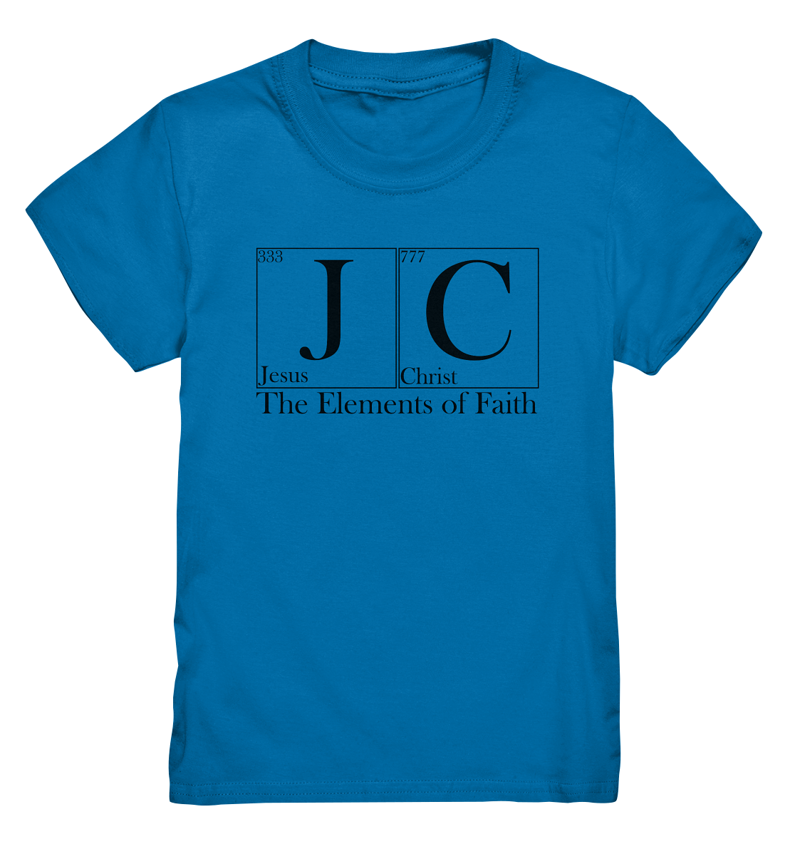 JC – The Elements of Faith - Kids Premium Shirt