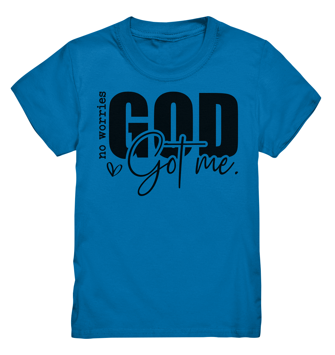 Keine Sorgen, Gott hält mich fest - Kids Premium Shirt