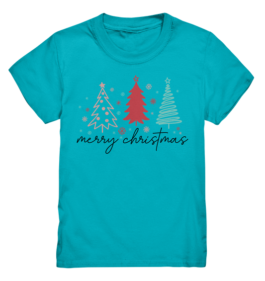 Elegant Christmas Greetings - Kids Premium Shirt