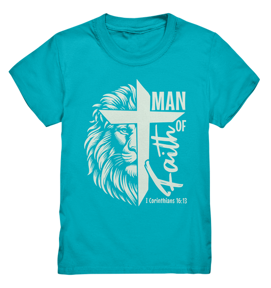 Man of Faith – 1. Corinthians 16:13 - Kids Premium Shirt