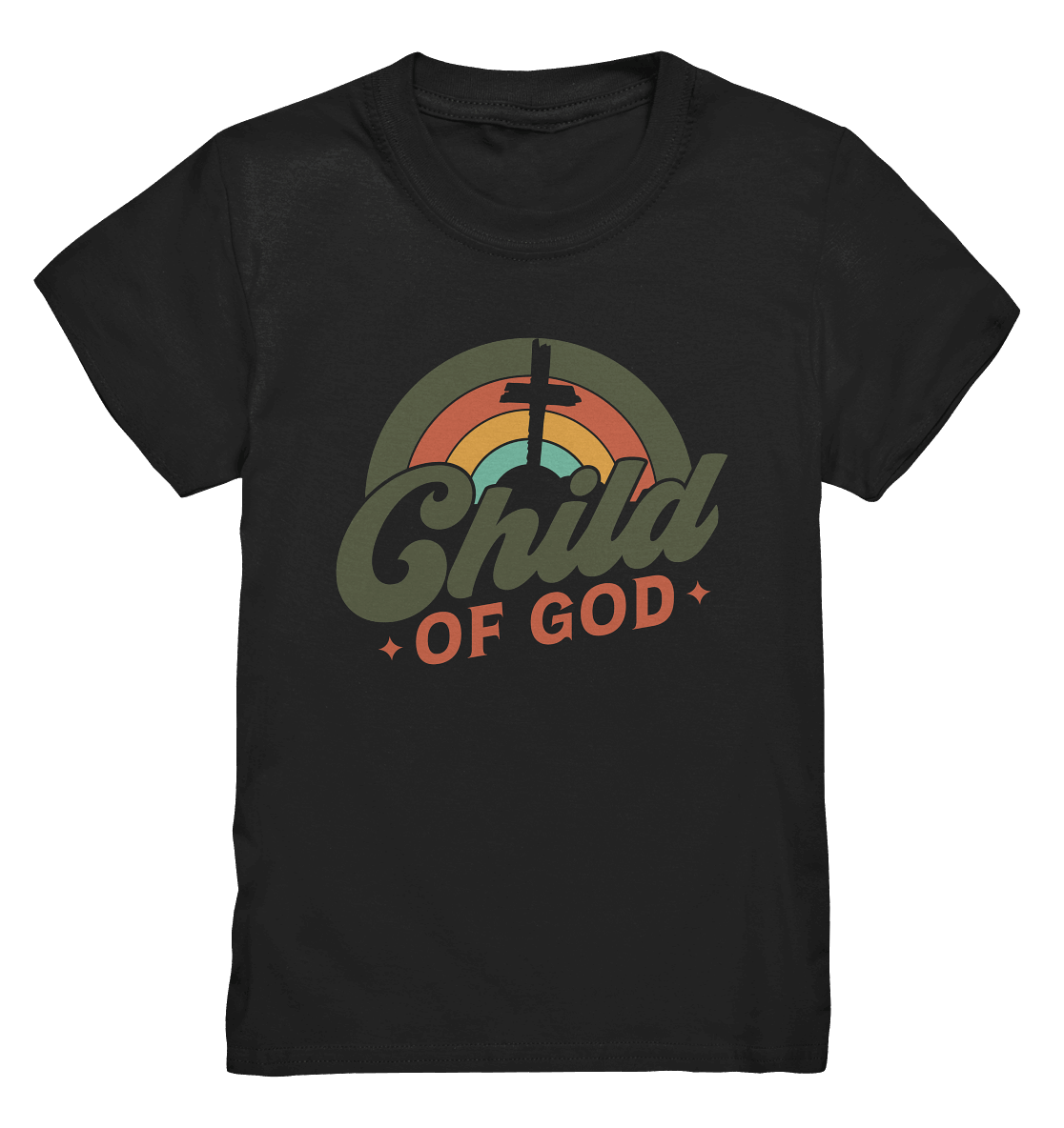 "Kind Gottes" im Retro-Look - Kids Premium Shirt