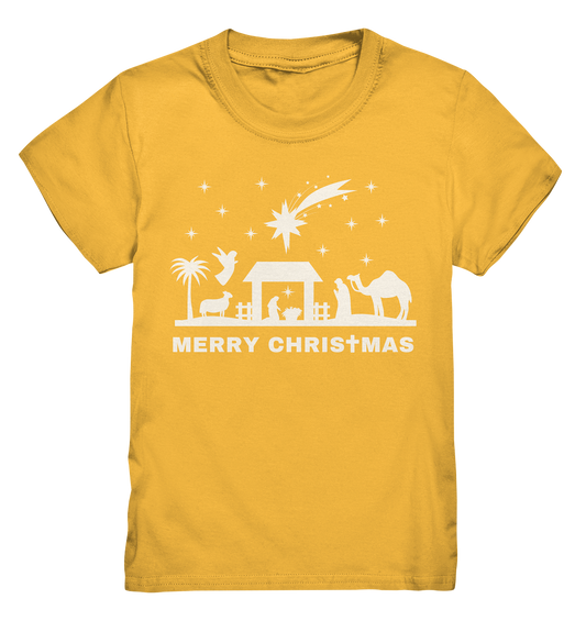 Merry Christmas - Merry Christmas (Nativity Edition) - Kids Premium Shirt
