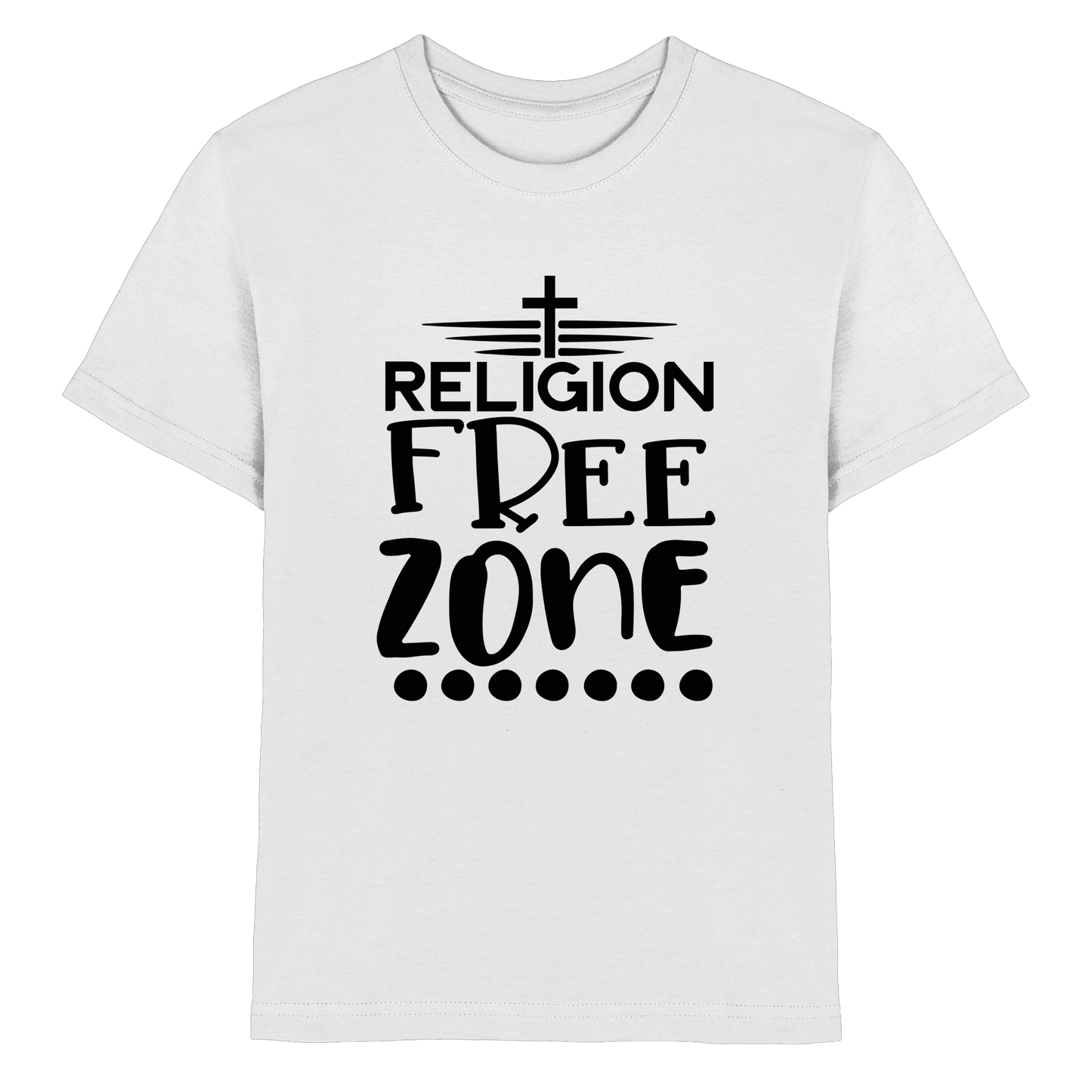 Religion Free Zone | Christliche Kleidung & Geschenke mit Botschaft - Kids Premium Shirt
