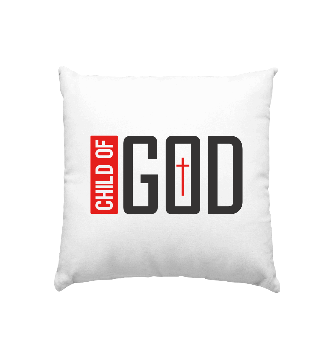 Child of God – Deine Identität in Christus | Christliche Kleidung - Kissen 40x40cm