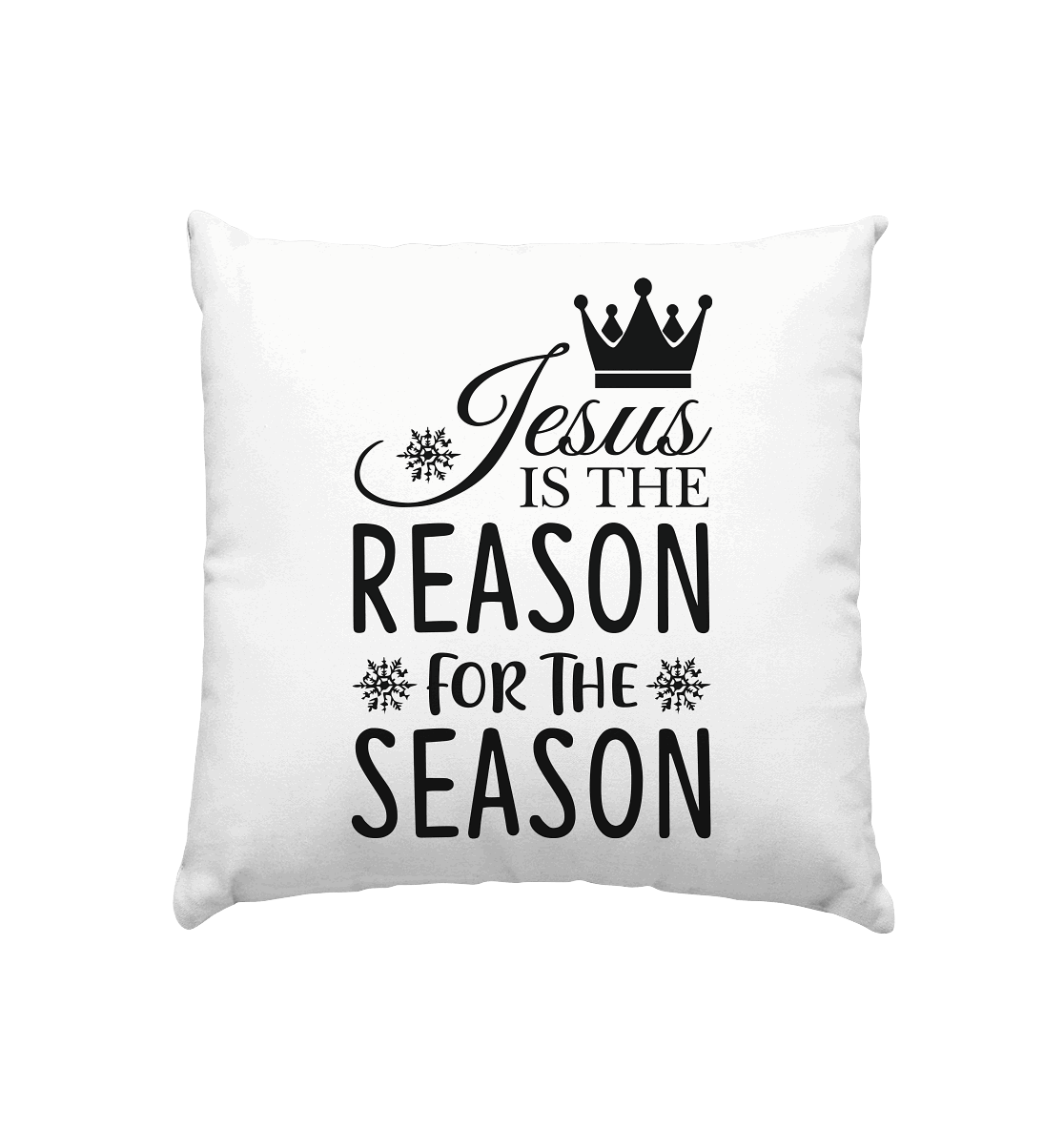 Jesus – Der Grund für die Weihnachtszeit | Christliche Geschenke - Kissen 40x40cm