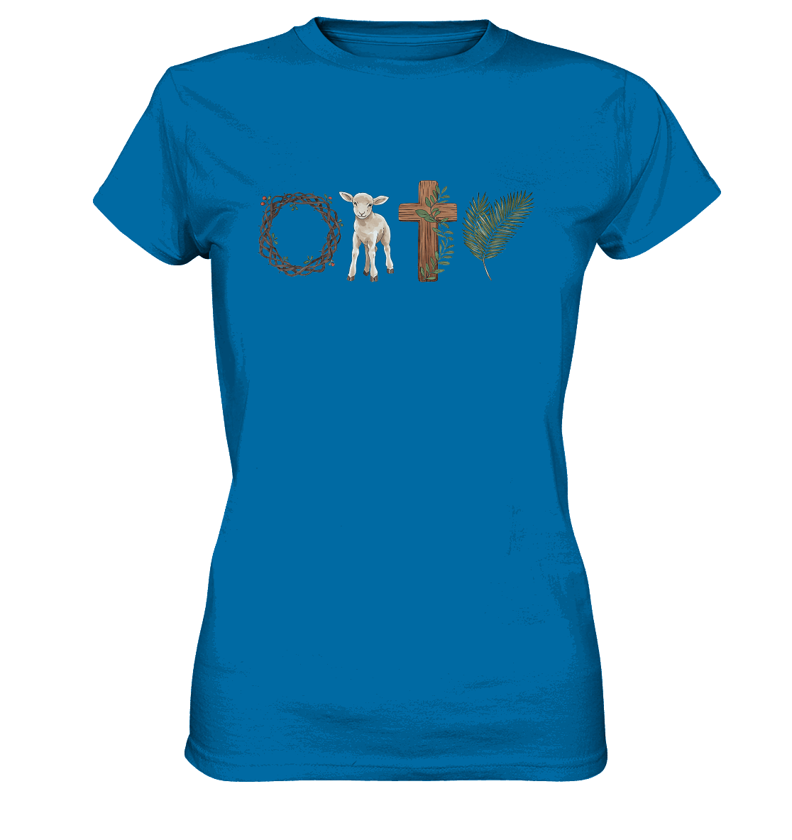 Victory of the Cross – Easter Redemption - Ladies Premium Shirt