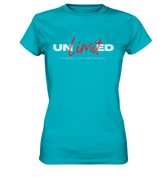 Unlimited Possibilities "Unlimited" - Ladies Premium Shirt