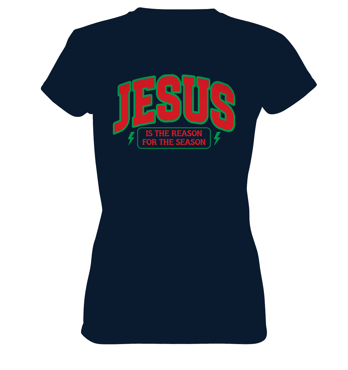 Jesus – Der Grund für die Weihnachtszeit (RG) - Ladies Premium Shirt