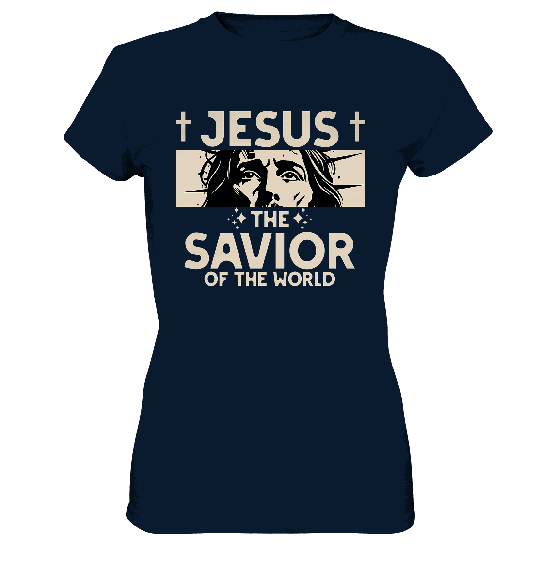 Jesus – The Savior of the World - Ladies Premium Shirt