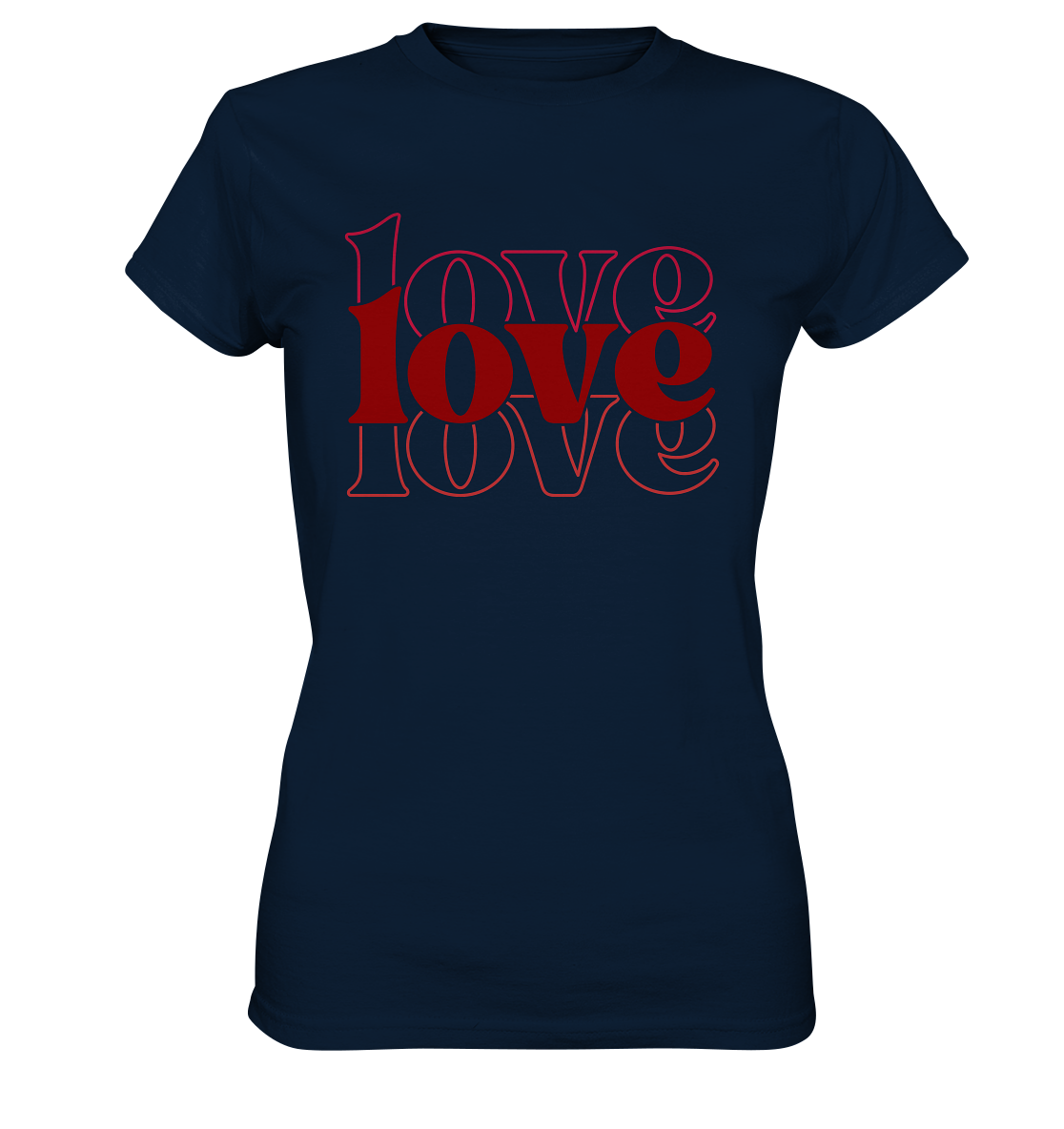 Love – Die größte Kraft - Ladies Premium Shirt