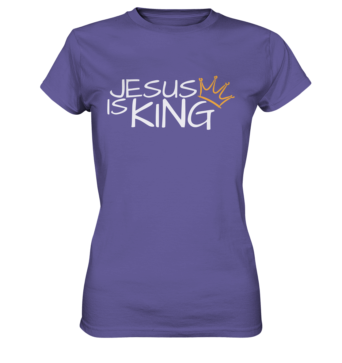 Jesus is King – Eine kraftvolle Botschaft des Glaubens | Christliche Kleidung - Ladies Premium Shirt