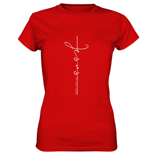 Jesus ist mein Anker - Ladies Premium Shirt
