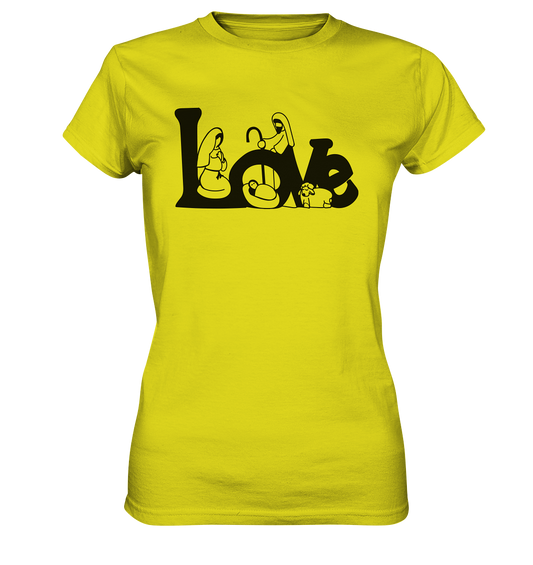 Die Liebe die wir zu Weihachten erleben - Ladies Premium Shirt