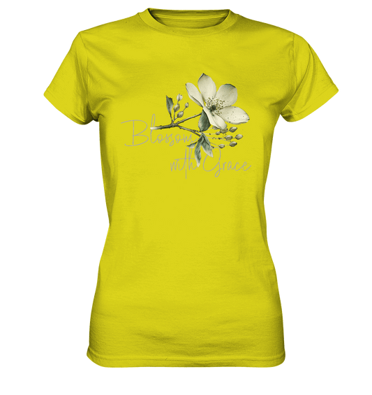 Blossom with Grace - Ladies Premium Shirt