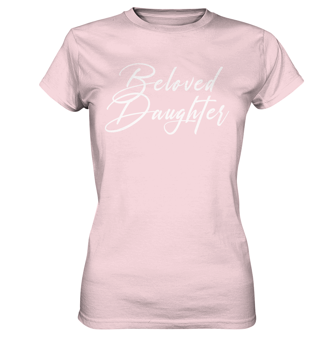 Beloved Daughter – Geliebte Tochter Gottes - Ladies Premium Shirt - GfoitMa - Orchid Pink / XS