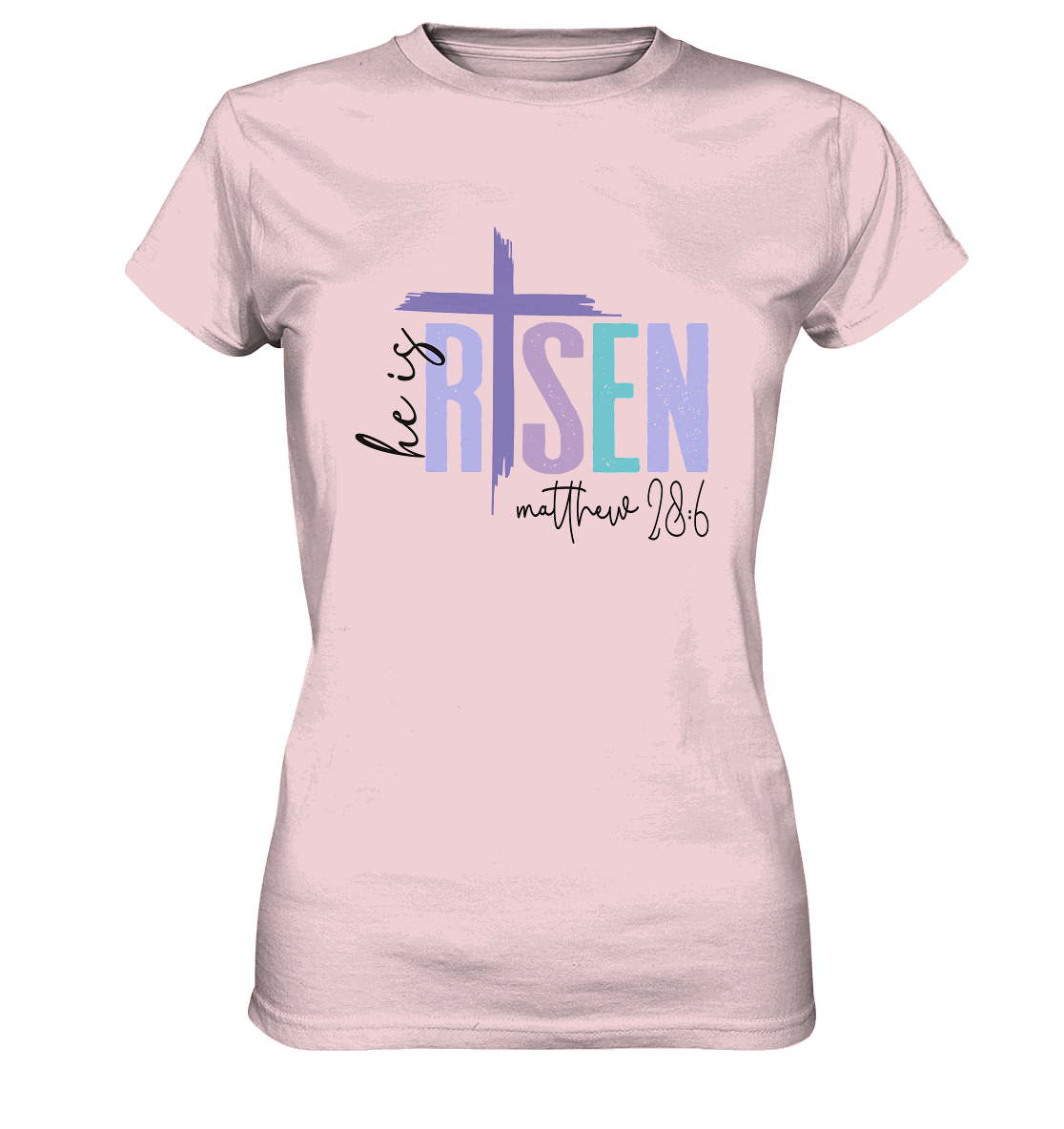 He Is Risen – Die Hoffnung lebt! - Ladies Premium Shirt - GfoitMa - Orchid Pink / XS