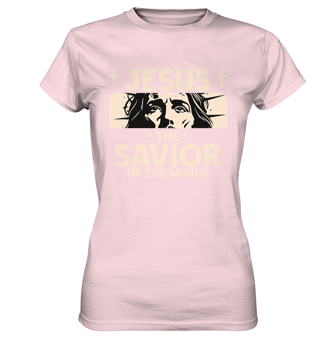 Jesus – The Savior of the World - Ladies Premium Shirt - GfoitMa - Orchid Pink / XS