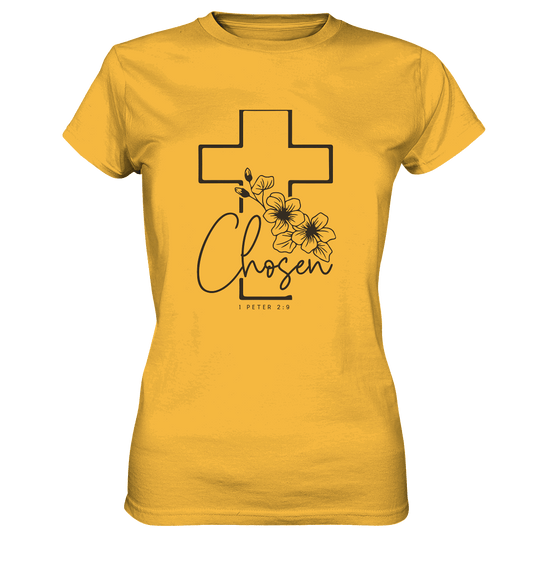 Chosen - 1. Petrus 2:9 - Ladies Premium Shirt