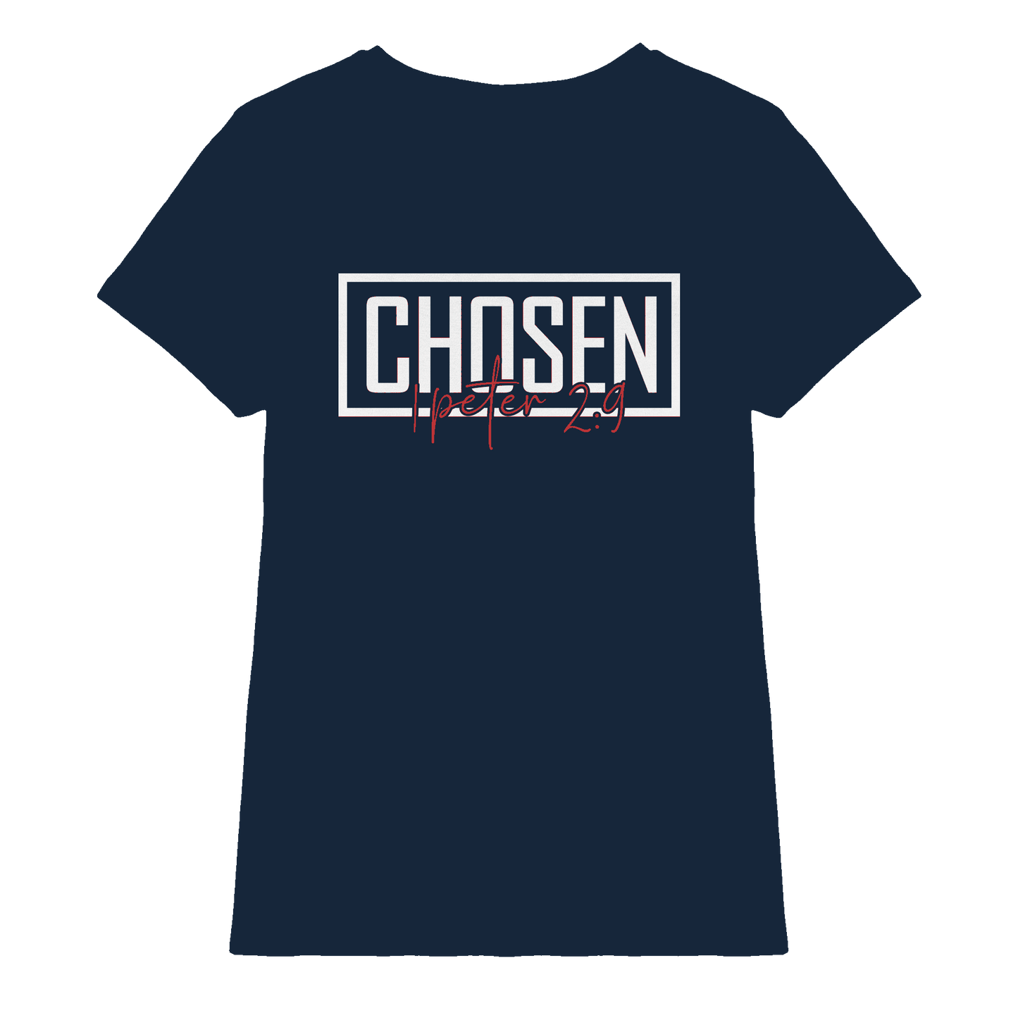 Chosen – 1. Petrus 2:9 – Auserwählt und berufen | Christliche Produkte - Ladies Premium Shirt