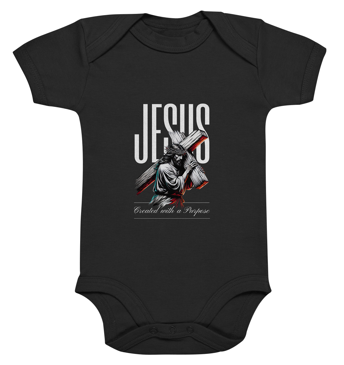Created with a Purpose - Organic Baby Bodysuit
