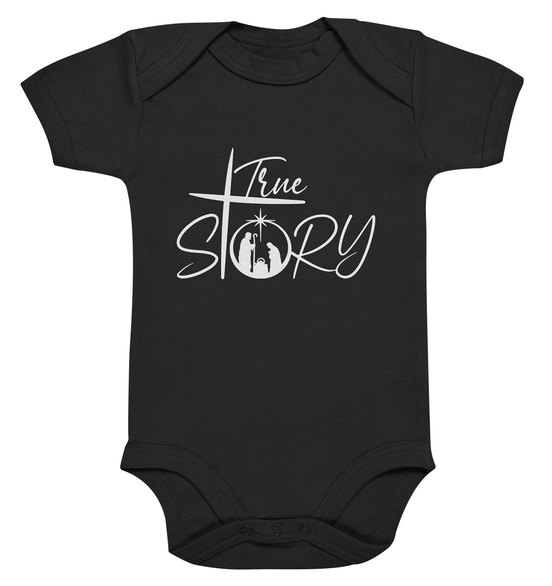 True Story - Die Weihnachtsgeschichte - Organic Baby Bodysuit