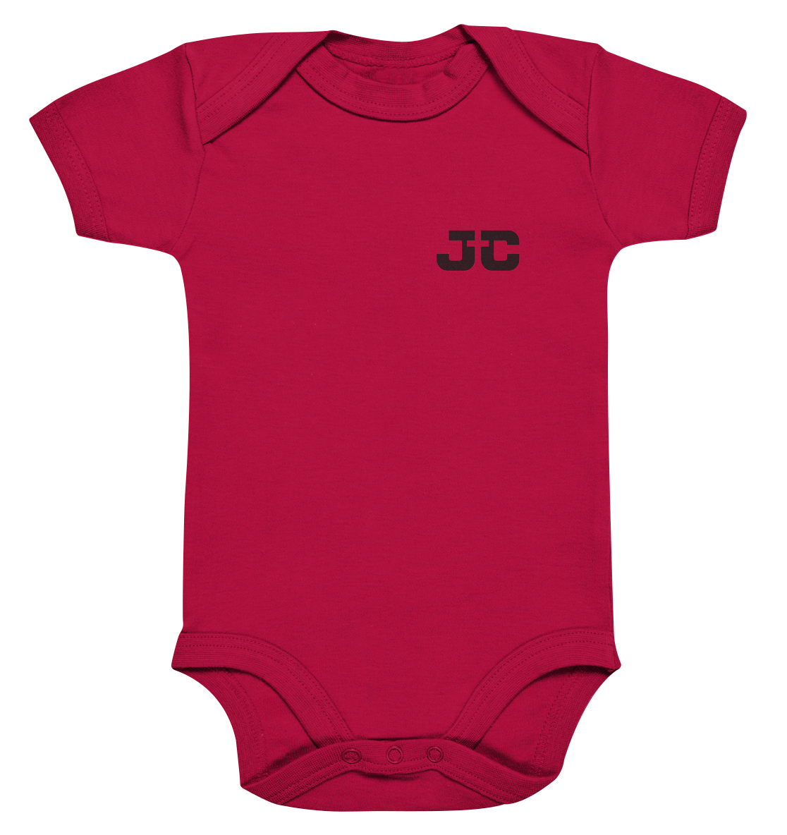 JC – Das Kreuz im Zentrum - Organic Baby Bodysuit