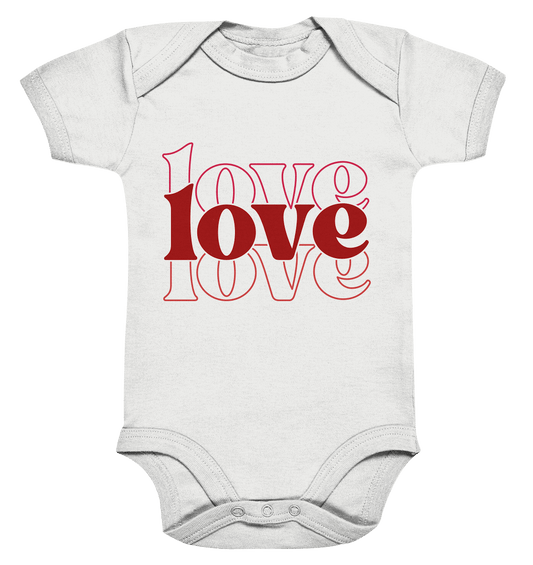 Love – Die größte Kraft - Organic Baby Bodysuit
